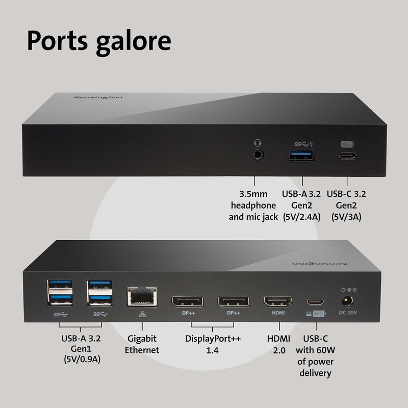 Kensington SD4800p Docking Station