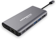 Hypertec ProDockExtreme Universal USB-C Dock with HDMI Ethernet SD Reader 100W