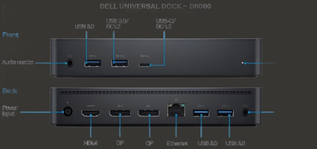 Dell D6000 Docking Station